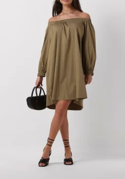 SEMICOUTURE e mini jurk s4sk26 dress groen Best