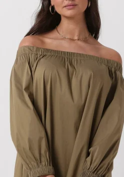 SEMICOUTURE e mini jurk s4sk26 dress groen Best