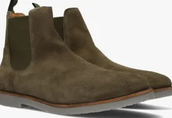 STEFANO LAURAN e chelsea boots s3075 groen Hot