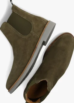 STEFANO LAURAN e chelsea boots s3075 groen Hot