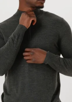 STEFANO LAURAN e trui half zip anders groen Outlet