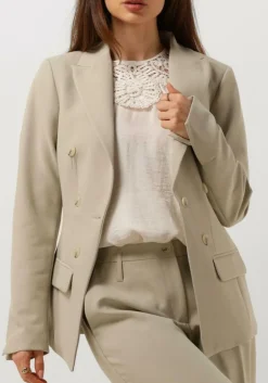 SUMMUM e blazer blazer fitted foam uni groen Discount