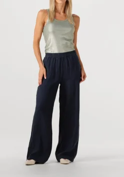 SUMMUM e top rib tanktop cotton rib groen