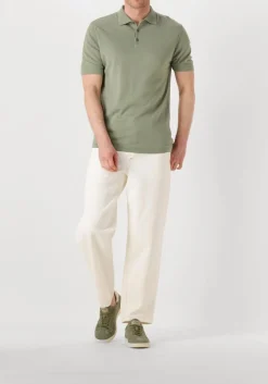 THE GOODPEOPLE e polo plan groen Outlet