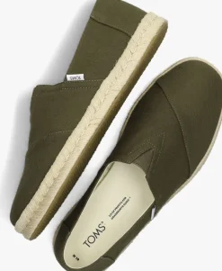 TOMS e instappers alp rope 2.0 groen Outlet