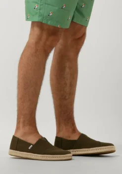 TOMS e instappers alp rope 2.0 groen Outlet