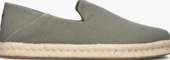 TOMS e instappers santiago heren groen Outlet