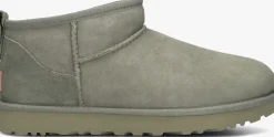 UGG e vachtlaarzen w classic ultra mini groen