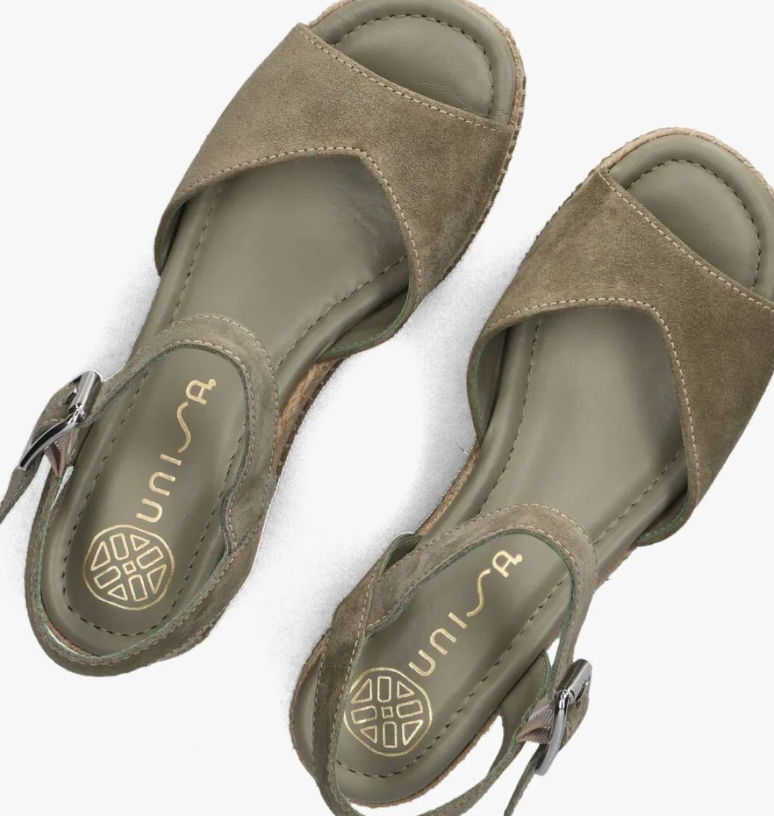 UNISA e sandalen met hak kalton groen Best