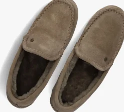 WARMBAT e pantoffels earlwood groen