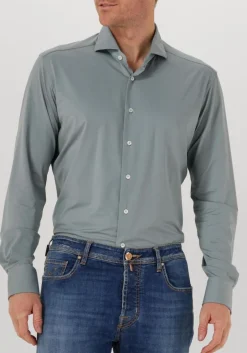XACUS e klassieke overhemden active shirt 520ml groen Best