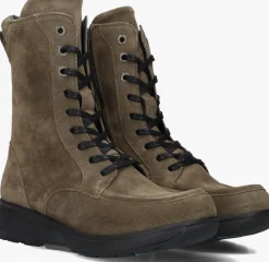 XSENSIBLE e hoge sneakers emilia groen