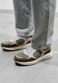 XSENSIBLE e lage sneakers rialto groen Online