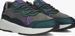XSENSIBLE e lage sneakers rainbow groen Outlet