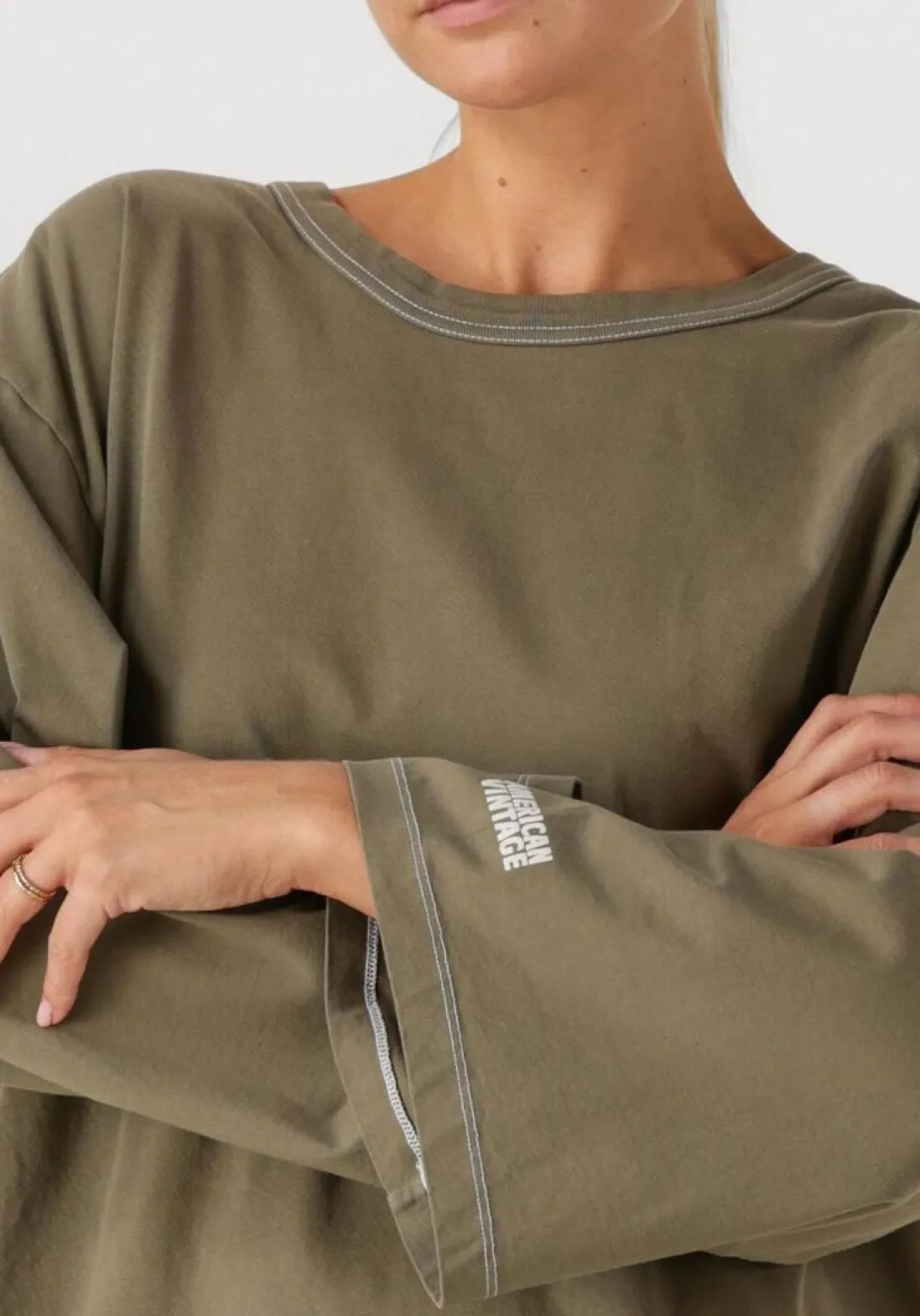 AMERICAN VINTAGE top fizvalley khaki