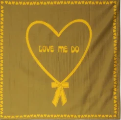 BONNIE STUDIOS sjaal love me do scarf khaki Discount