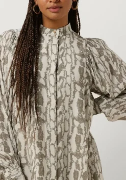 BRUUNS BAZAAR mini jurk barbarea philina dress khaki