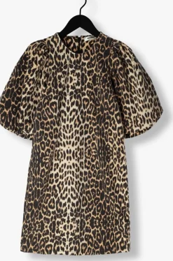 CO'COUTURE mini jurk leocc crop puff dress khaki Online