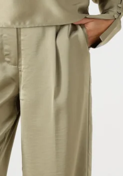 DANTE6 broeken jules satin smart pants khaki Sale