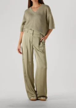 DANTE6 broeken jules satin smart pants khaki Sale