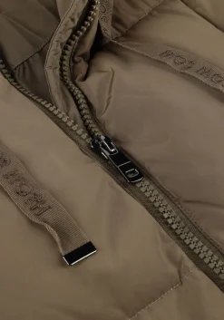 MOS MOSH gewatteerde jas nova square down coat khaki Clearance