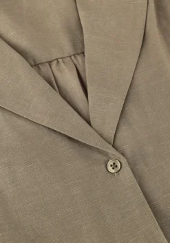 MOS MOSH midi jurk mmnelli alexis dress khaki