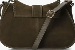 NÚNOO núnoo schoudertas maria stitch khaki Sale