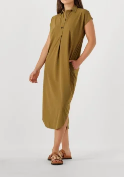 PENN & INK mini jurk dress khaki Best