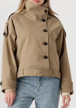 SECOND FEMALE trenchcoats toga jacket khaki Sale