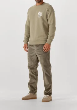 THE GOODPEOPLE lange broeken bob new khaki Hot