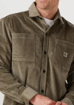 THE GOODPEOPLE overshirt snewy khaki Clearance