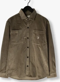 THE GOODPEOPLE overshirt snewy khaki Clearance