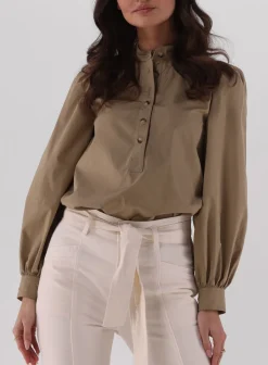 VANESSA BRUNO blouses aloe khaki Sale