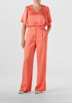 DANTE6 broeken jules satin smart pants koraal Sale