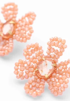 LOTT. GIOIELLI oorbellen blooming flower m koraal Clearance