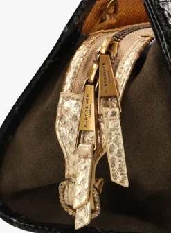 KURT GEIGER LONDON chelsea satchel donkergroen