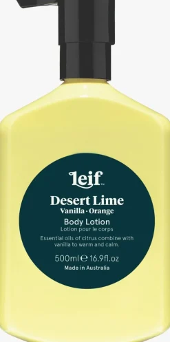 LEIF lichaamsverzorging desert lime body lotion 500ml kleur n.v.t. Outlet