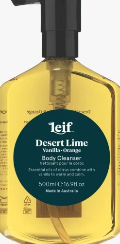LEIF lichaamsverzorging desert lime body cleanser 500ml kleur n.v.t.