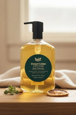 LEIF lichaamsverzorging desert lime body cleanser 500ml kleur n.v.t.