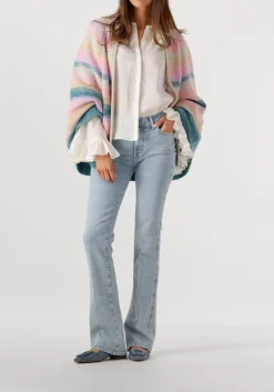 7 FOR ALL MANKIND e bootcut jeans bootcut olina with embellished squiggle lichtblauw Clearance