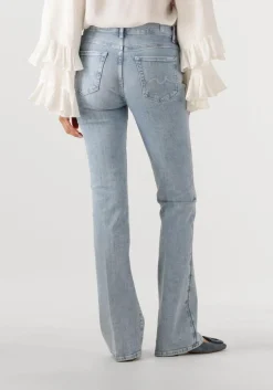 7 FOR ALL MANKIND e bootcut jeans bootcut olina with embellished squiggle lichtblauw Clearance
