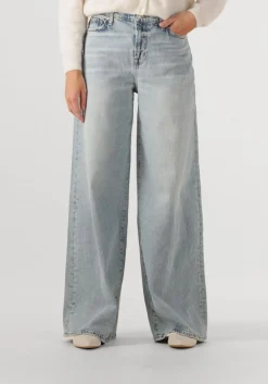 7 FOR ALL MANKIND e straight leg jeans marie wide leg ode to lichtblauw Outlet