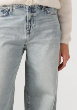 7 FOR ALL MANKIND e straight leg jeans marie wide leg ode to lichtblauw Outlet