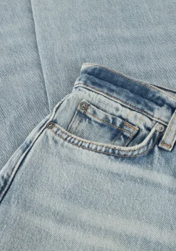 7 FOR ALL MANKIND e straight leg jeans marie wide leg ode to lichtblauw Outlet