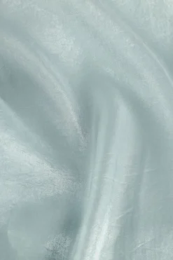 AAIKO e midi jurk florine shimmery vis 355 lichtblauw