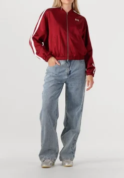 ALIX THE LABEL e wide jeans ladies woven denim pants lichtblauw Sale