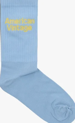 AMERICAN VINTAGE e sokken clypsun w lichtblauw