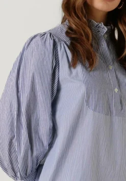 ANTIK BATIK e mini jurk polette dress lichtblauw Online