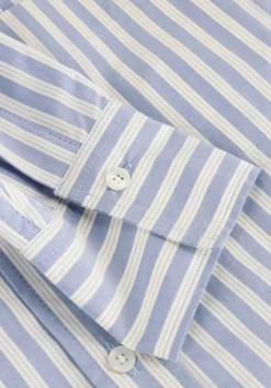 CLOSED e blouses oversize shirt lichtblauw