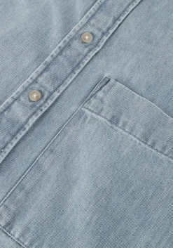 CLOSED e mini jurk shirtdress lichtblauw Best